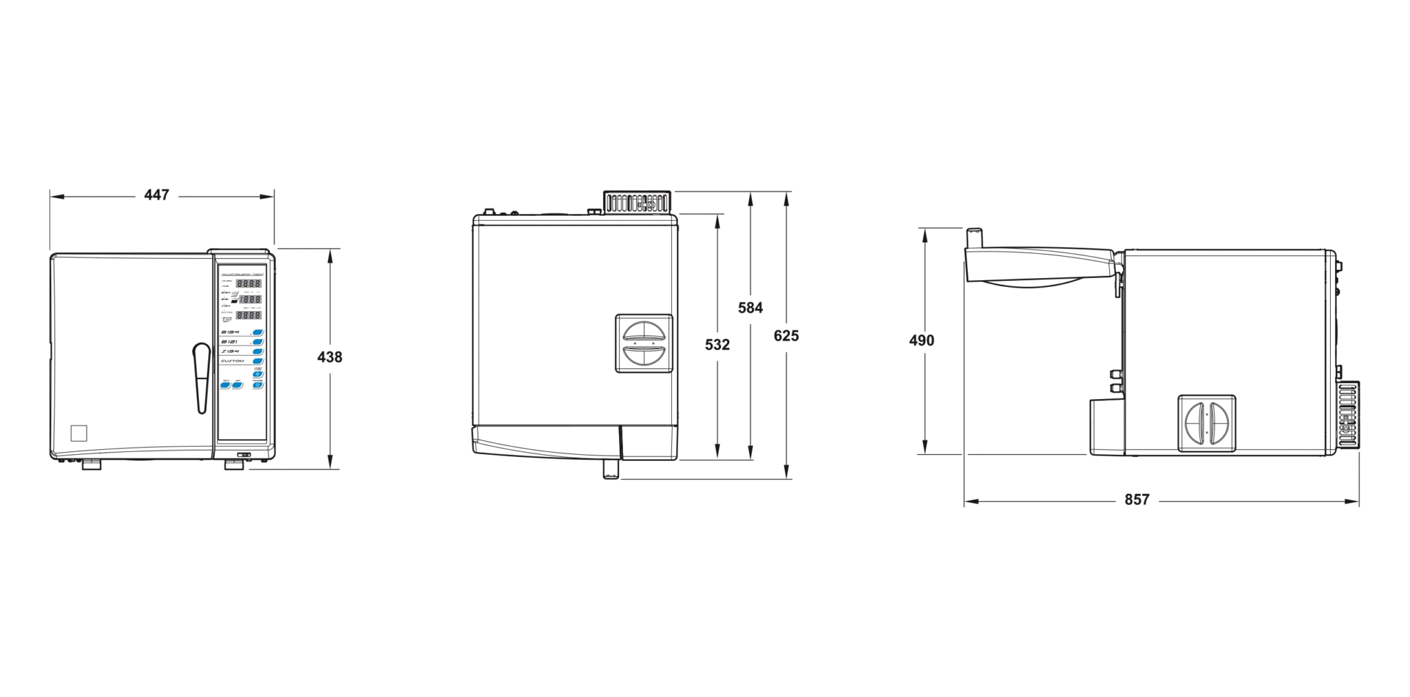 Autoklaw Dental X DXP Domina (17,5L)