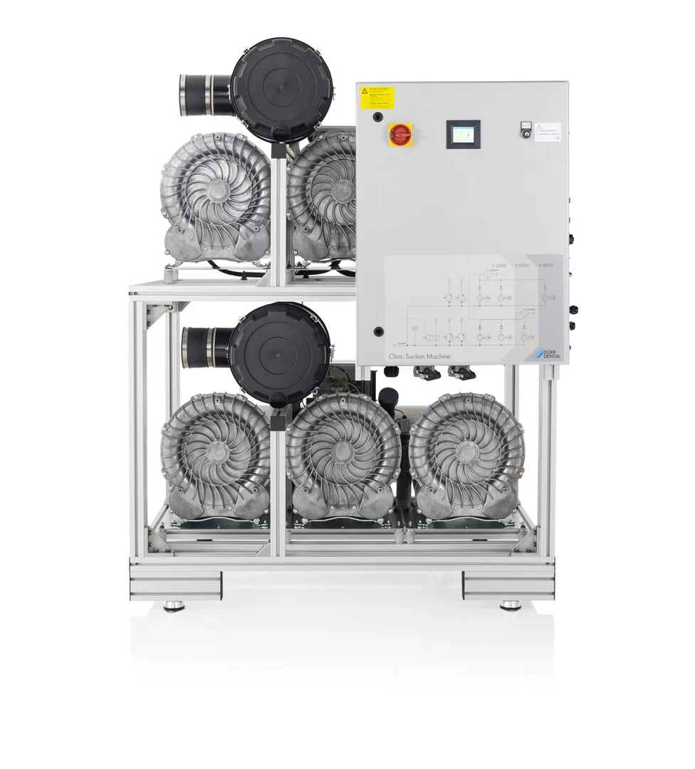 Systemy kliniczne – wysokowydajne instalacje ssące dla dużych gabinetów i klinik