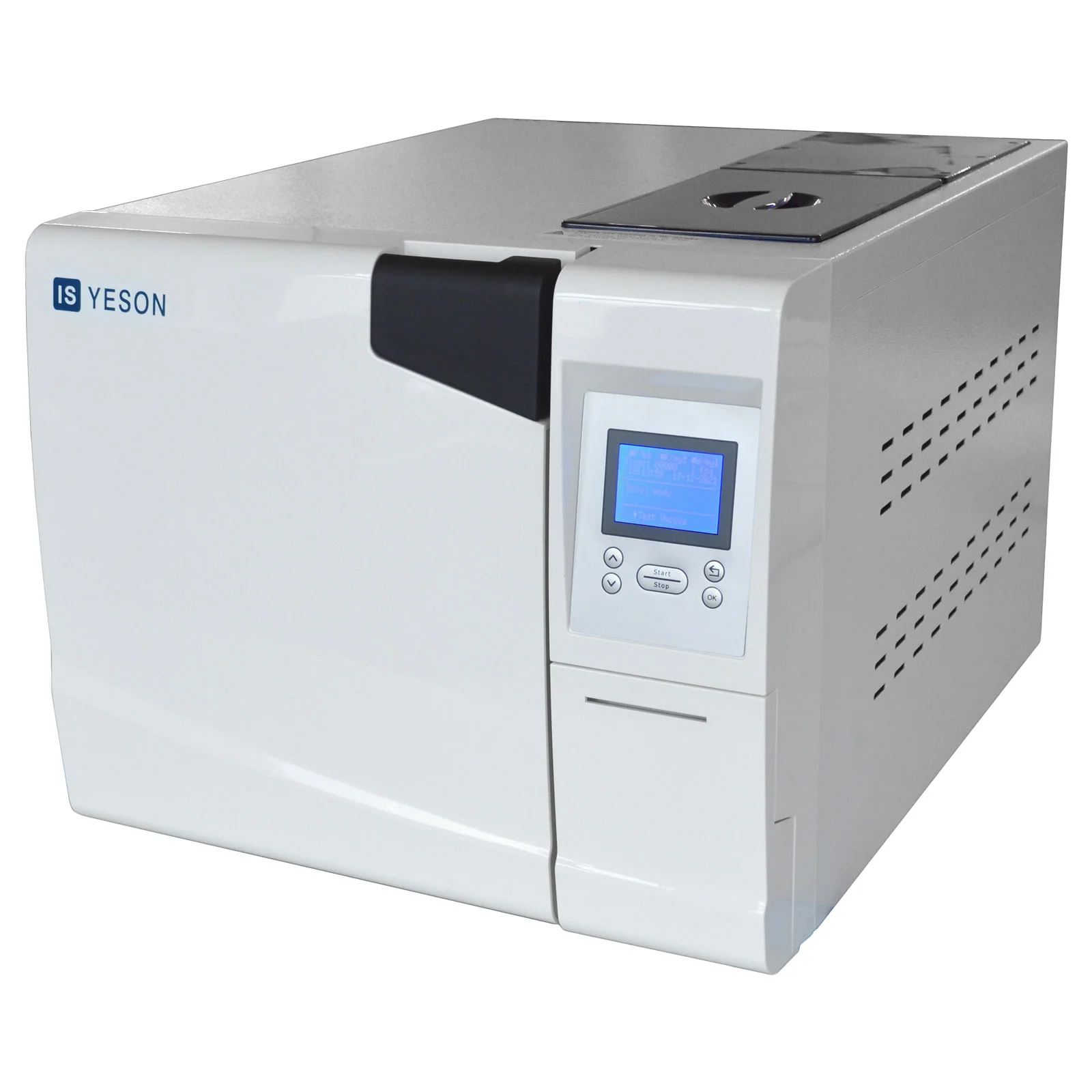 Autoklaw YESON serii E 22L BLACK (LCD) – autoklaw parowy klasy B o pojemności 22 L