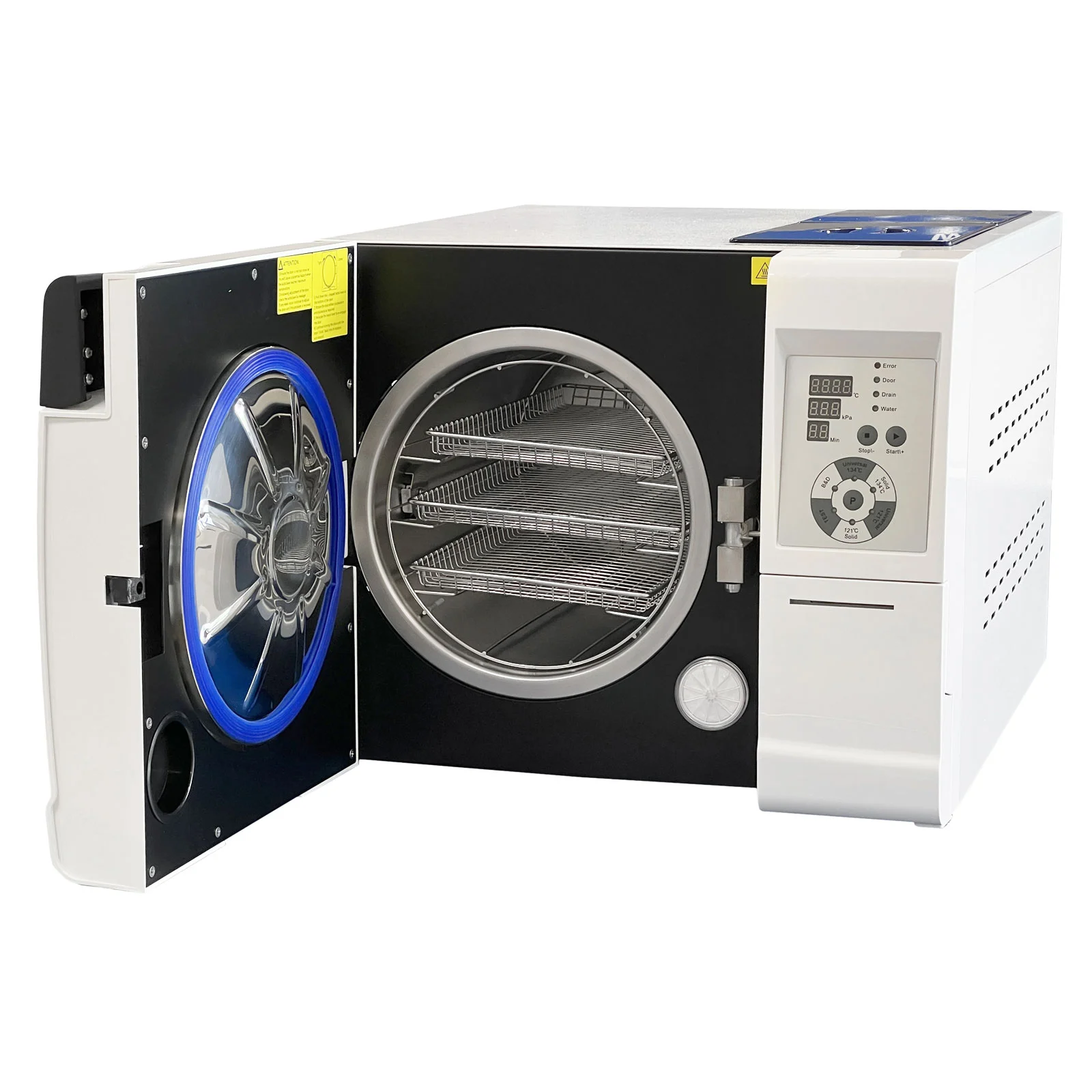 Autoklaw YESON serii E 22L BLACK LED – autoklaw parowy klasy B o pojemności 22 L