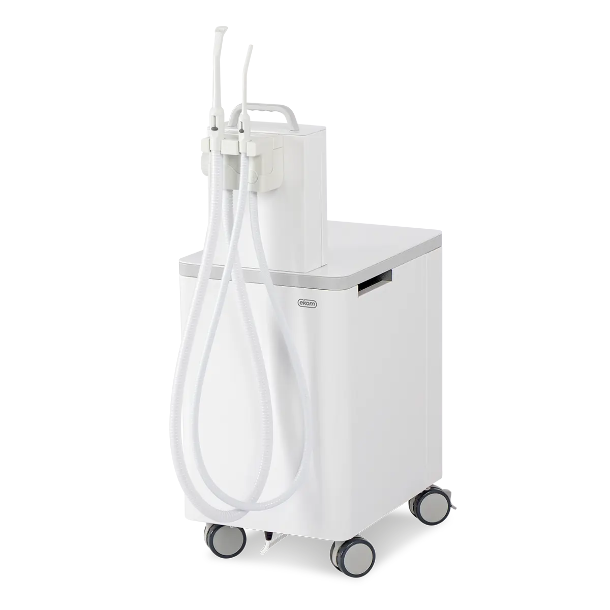 Stomatologiczne systemy ssące EKOM – mokre, suche i przenośne rozwiązania